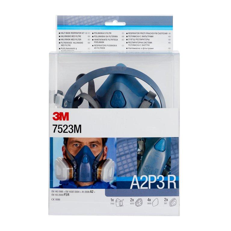 3M 7523M Maskenset A2P3